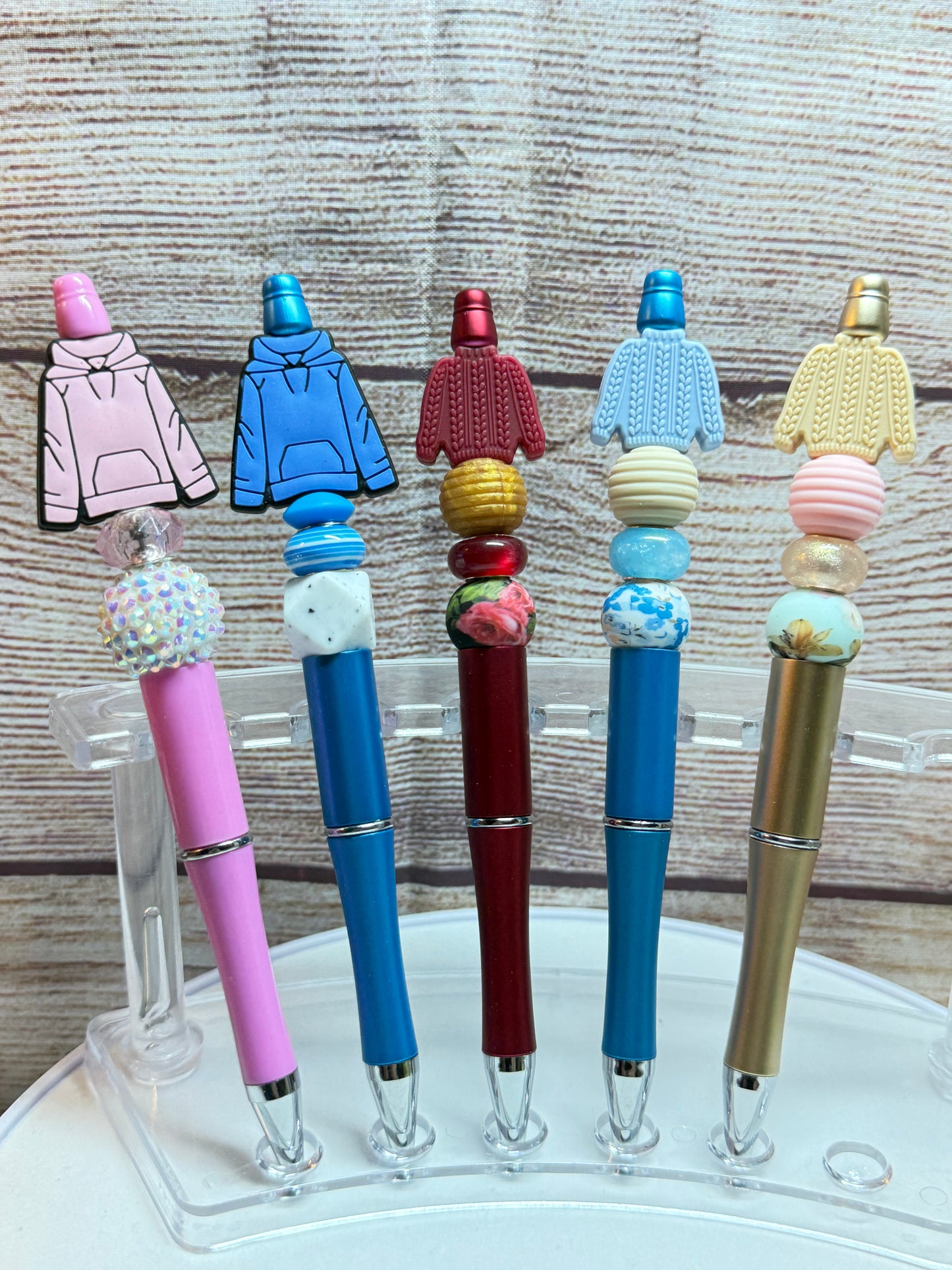 Sweater Weather Beaded Pens