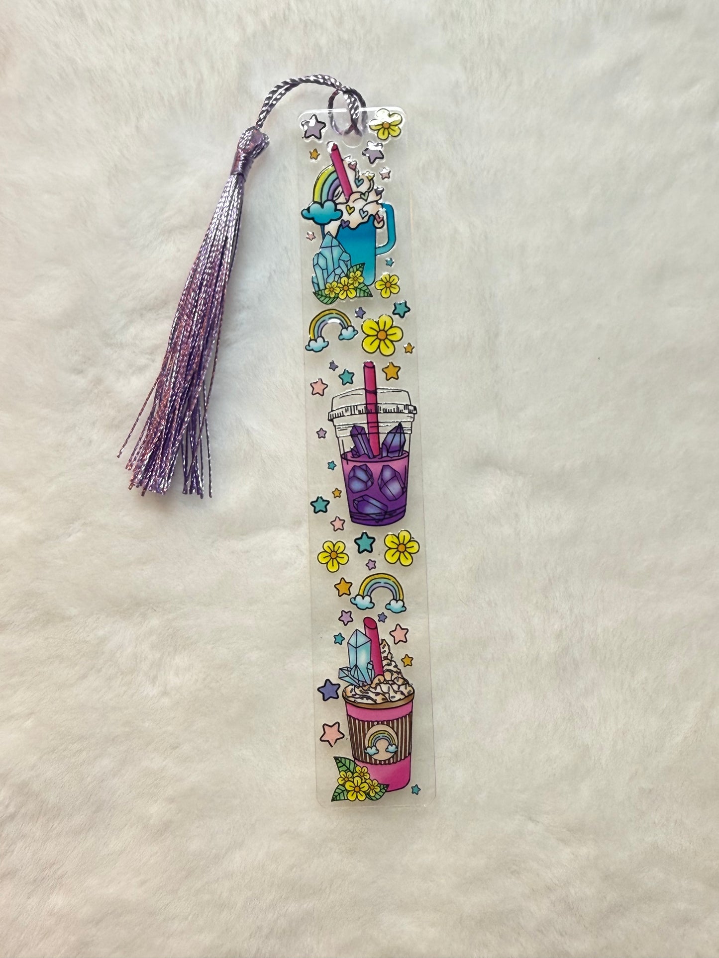 Gems and Drinks Bookmark