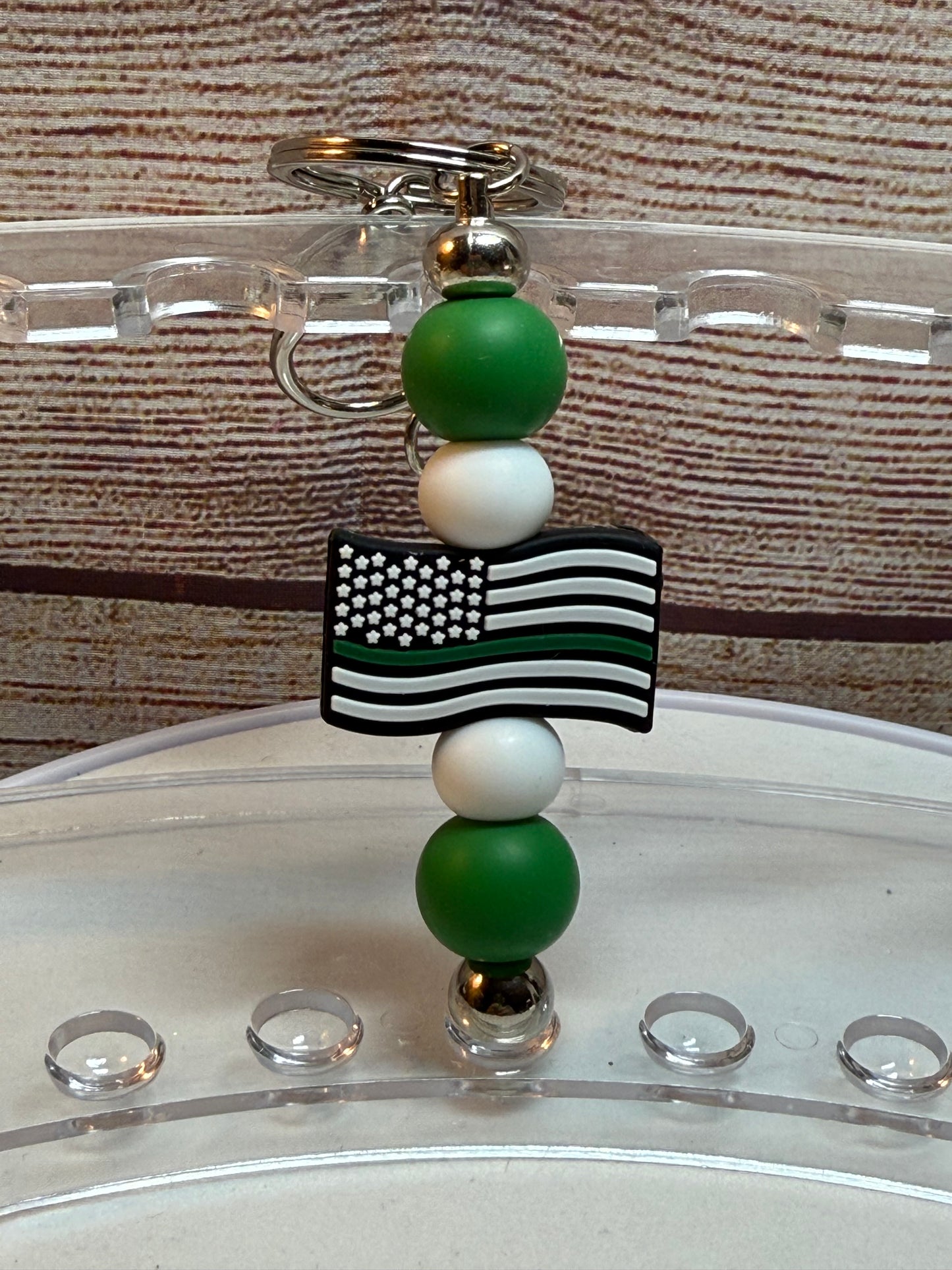 Occupation Beaded Keychains