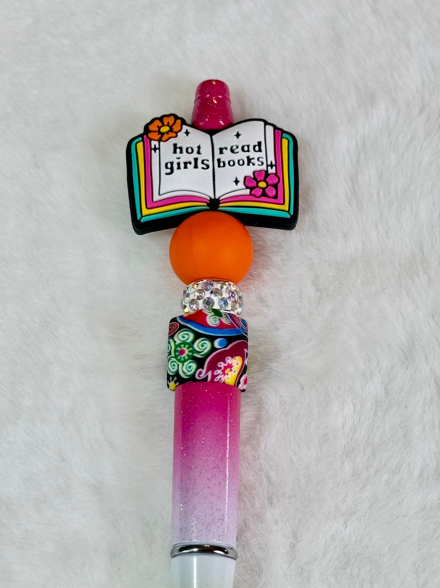 Book Themed Beaded Pens