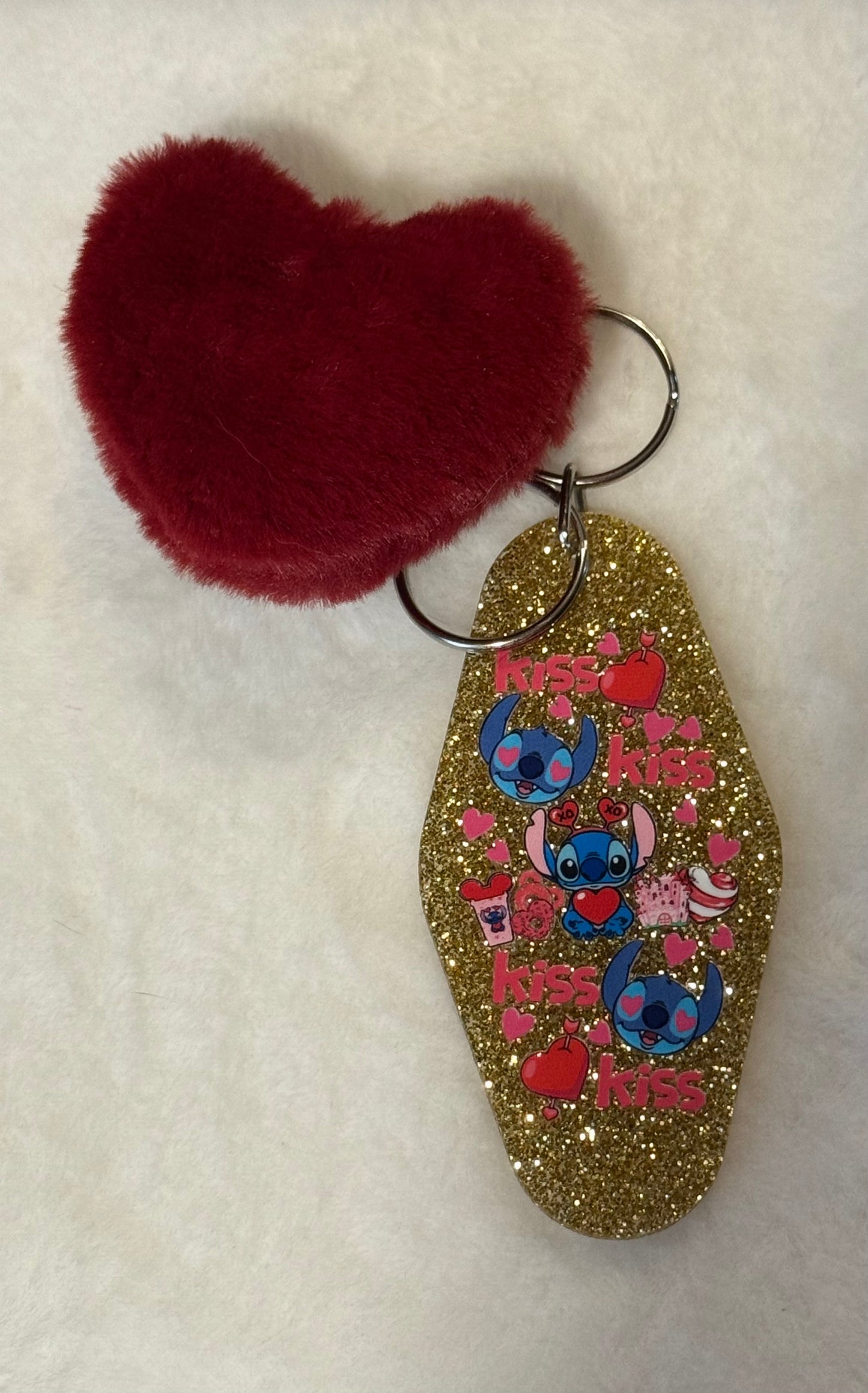 Stitch Hotel Keychains
