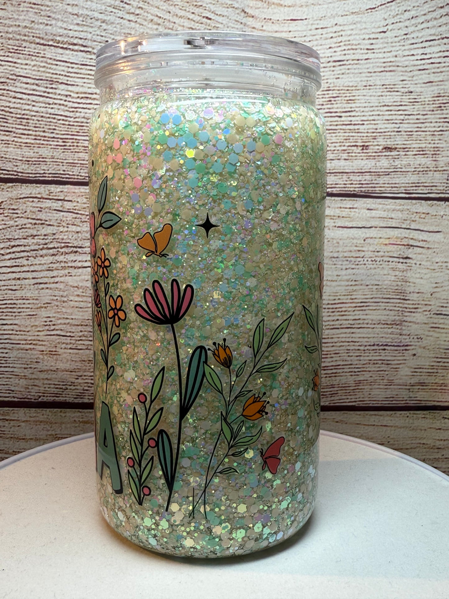 Grandma Snow Globe Tumbler