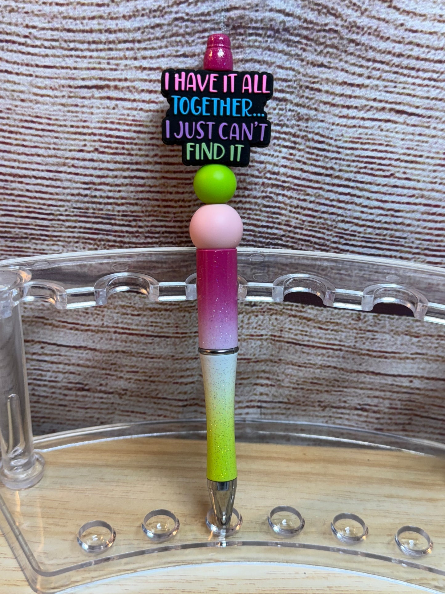 Quote Beaded Pens