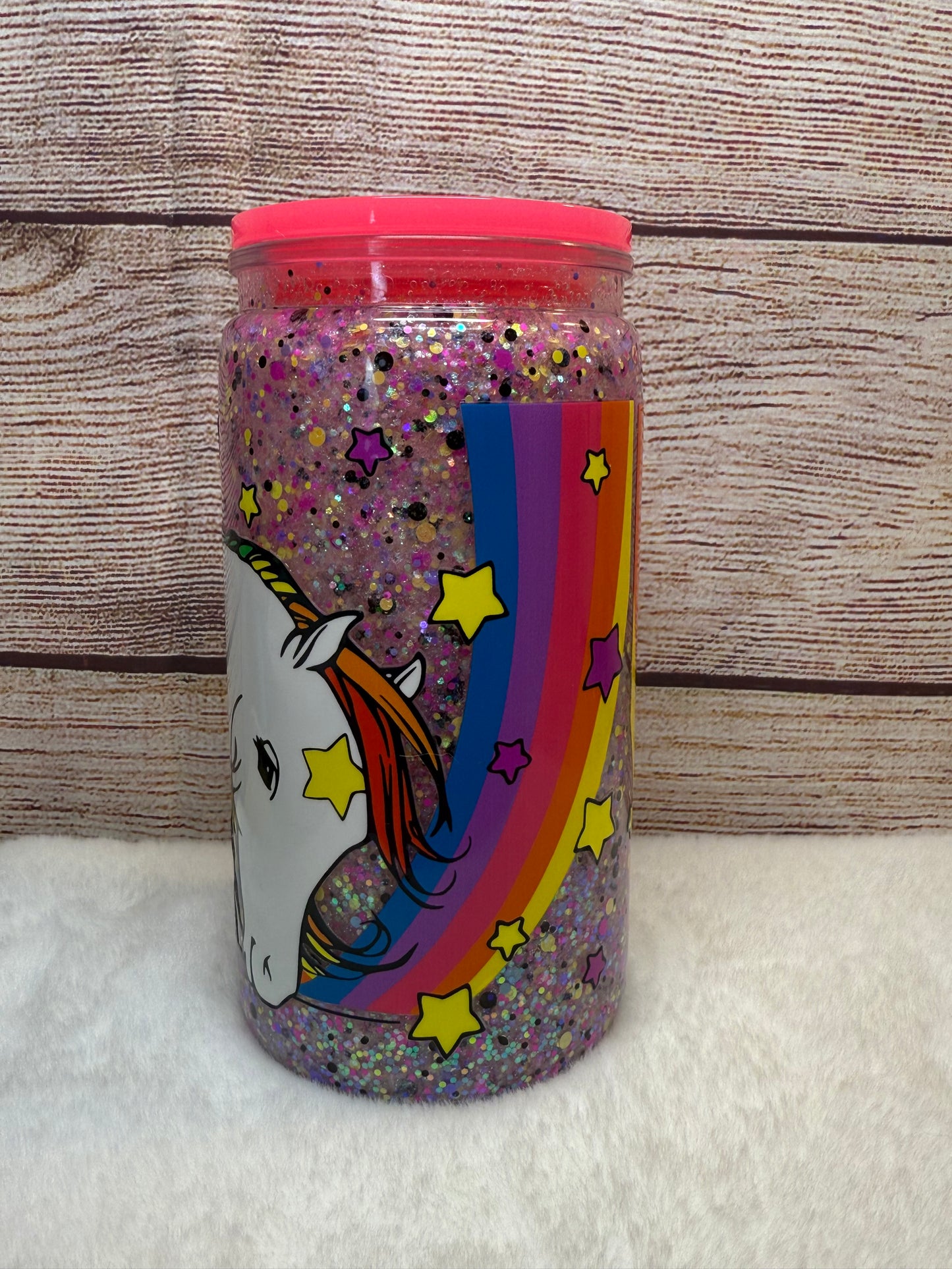 Rainbow Brite Snow Globe Tumbler