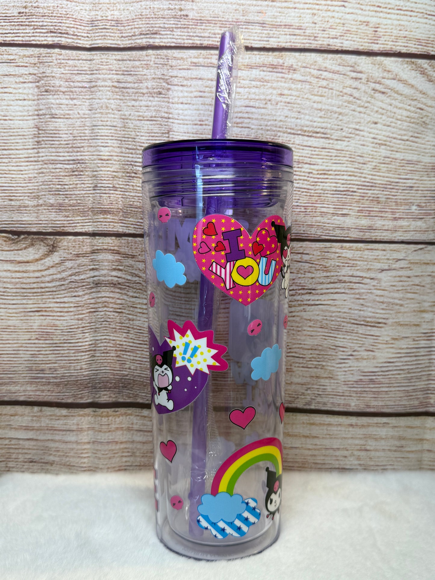 Kuromi 16oz Skinny Tumbler