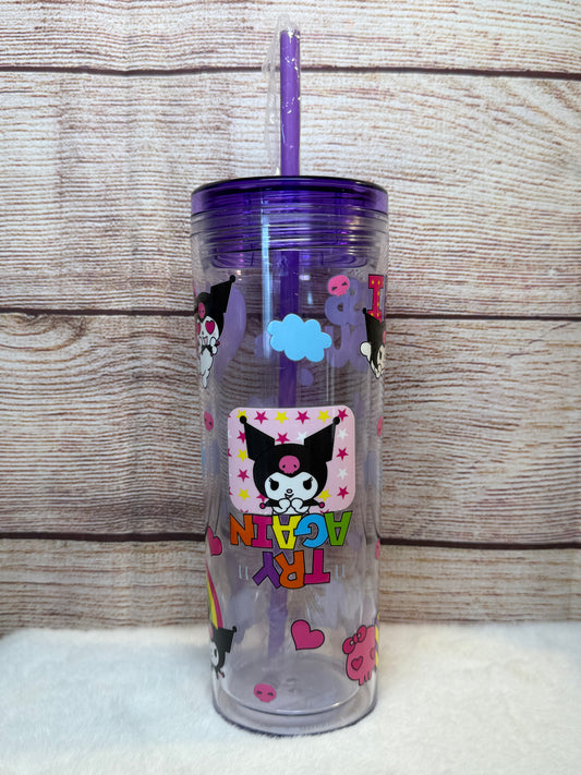 Kuromi 16oz Skinny Tumbler