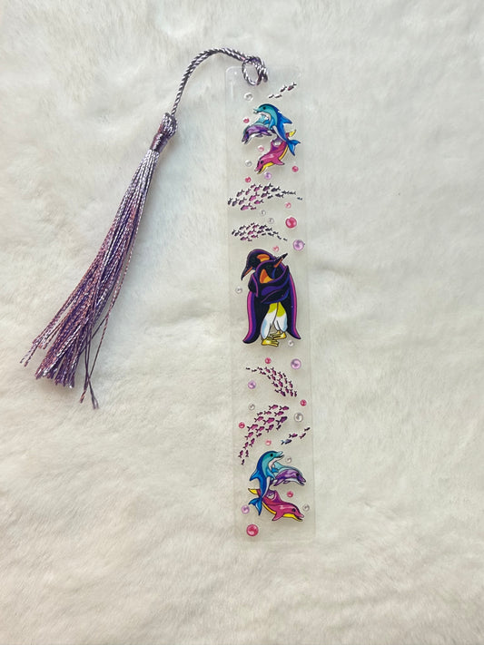 Colorful Sea Life Bookmark