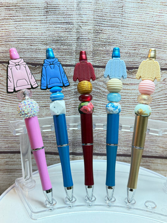 Sweater Weather Beaded Pens
