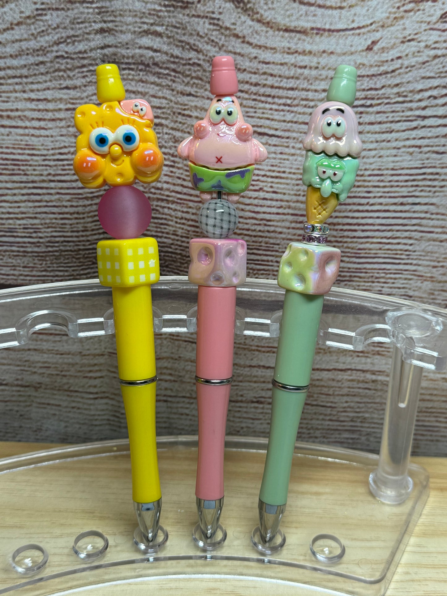 SpongeBob Character Pens - Set of 3