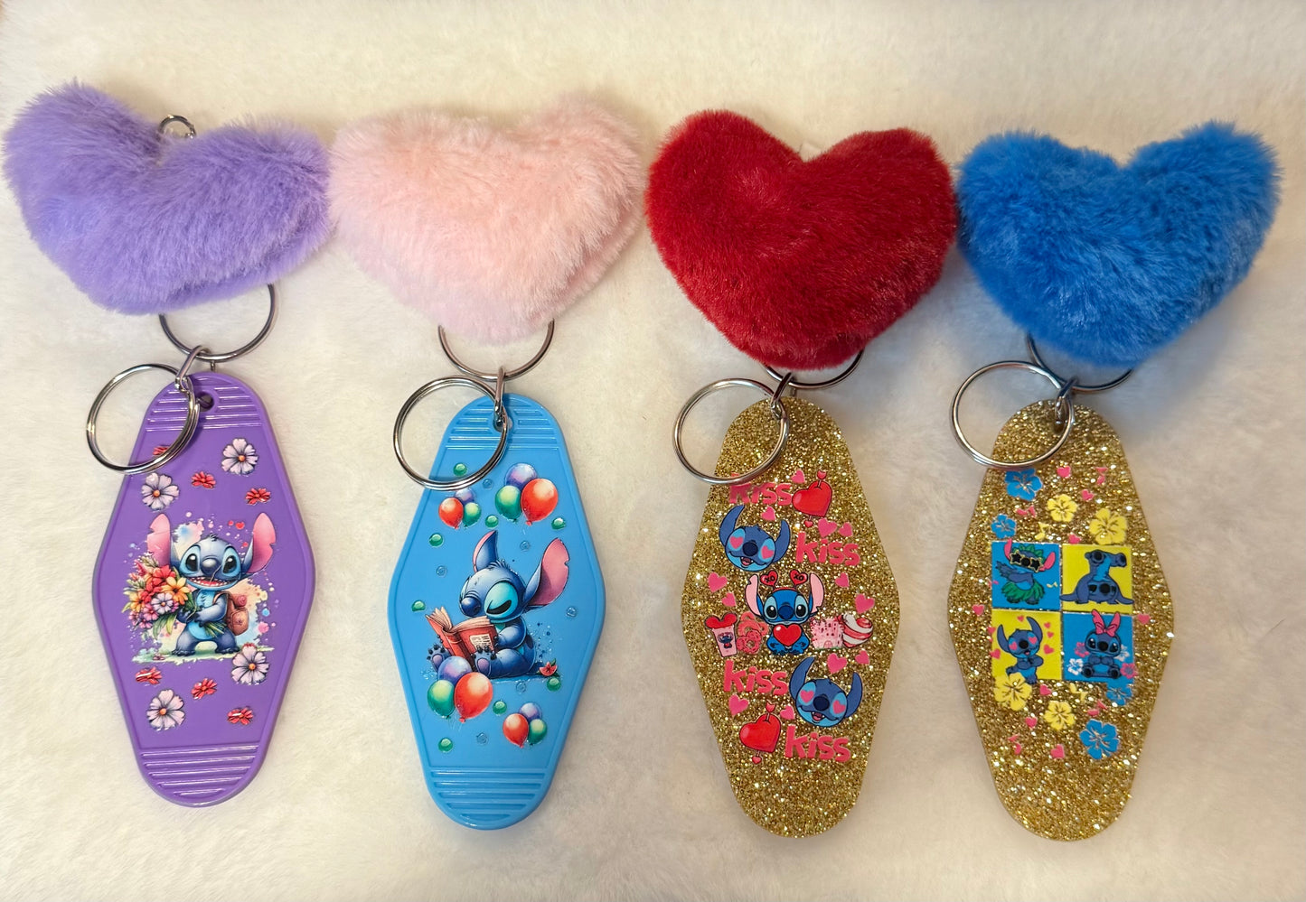 Stitch Hotel Keychains