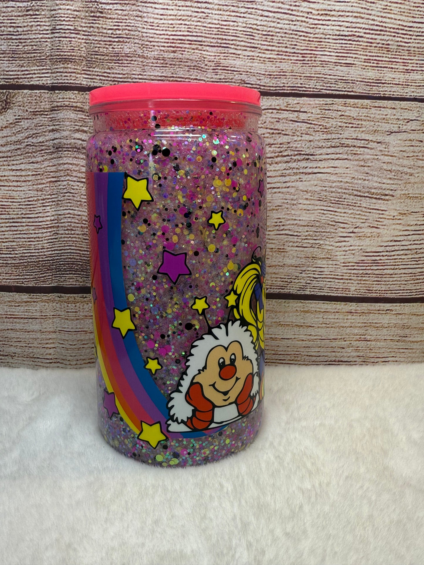 Rainbow Brite Snow Globe Tumbler