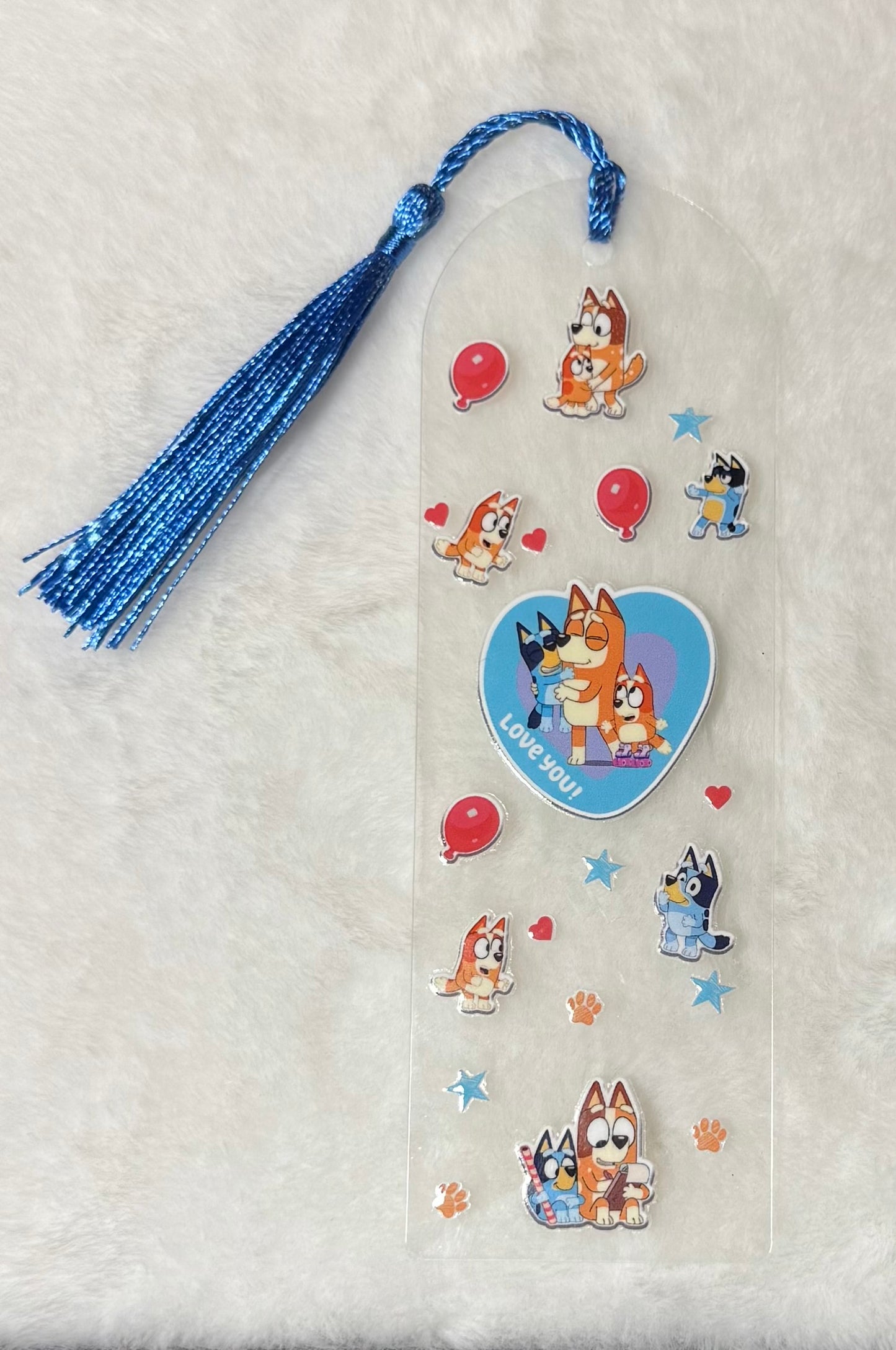 Bluey Bookmark