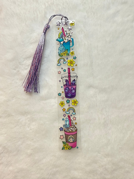 Gems and Drinks Bookmark