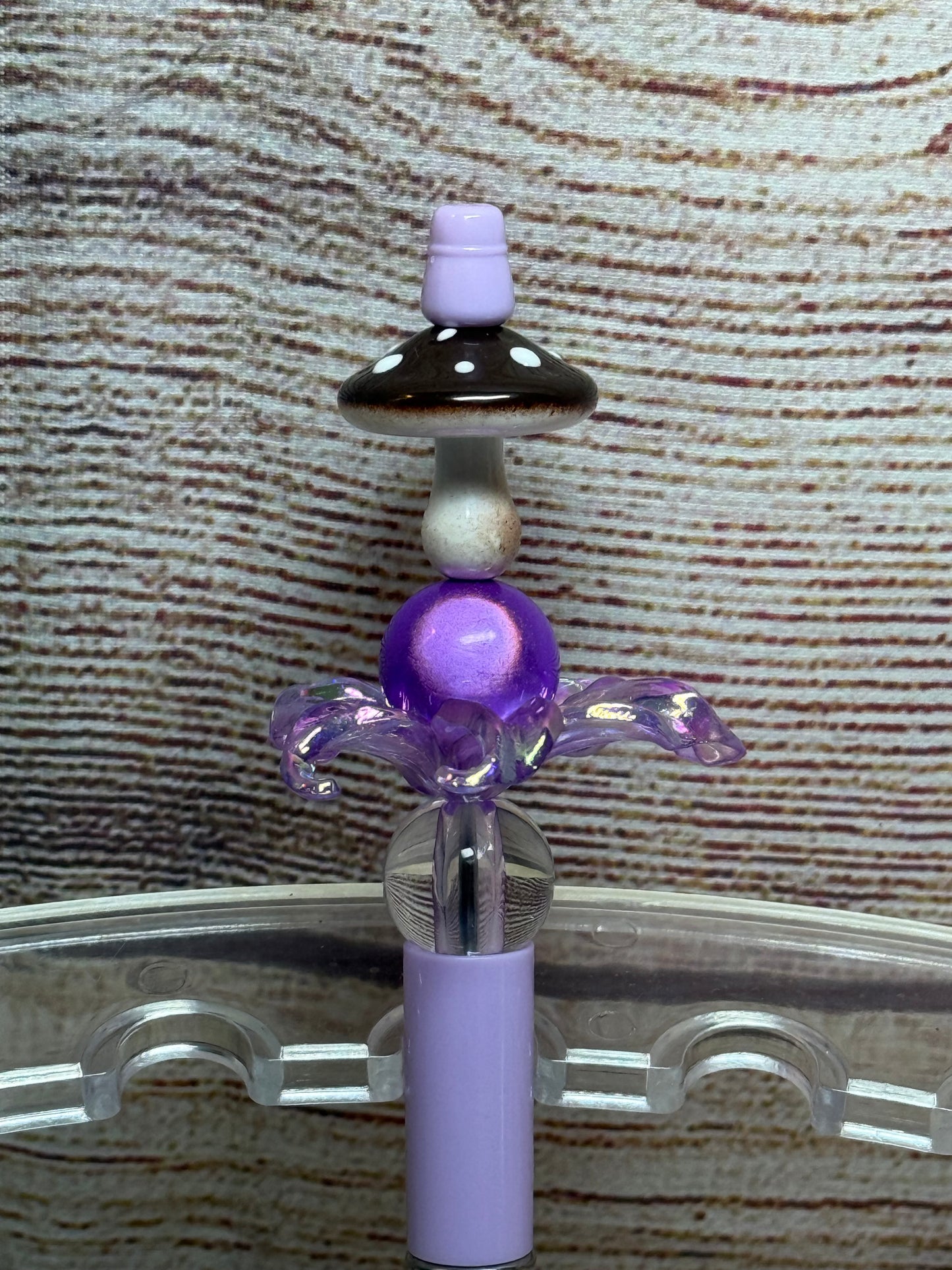 Flower & Mushroom Pens - Set of 3