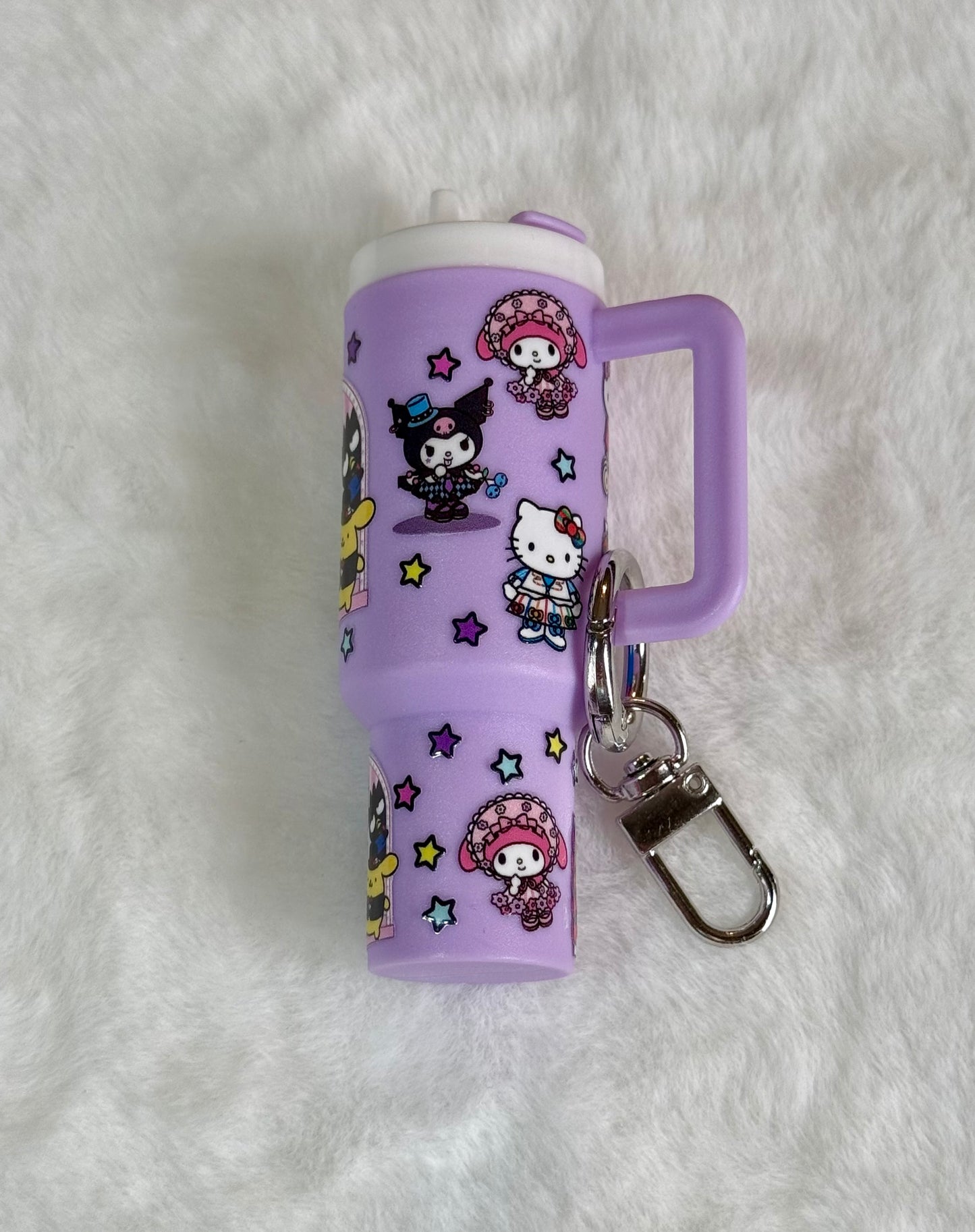 Hello Kitty Characters Mini Tumbler Keychain