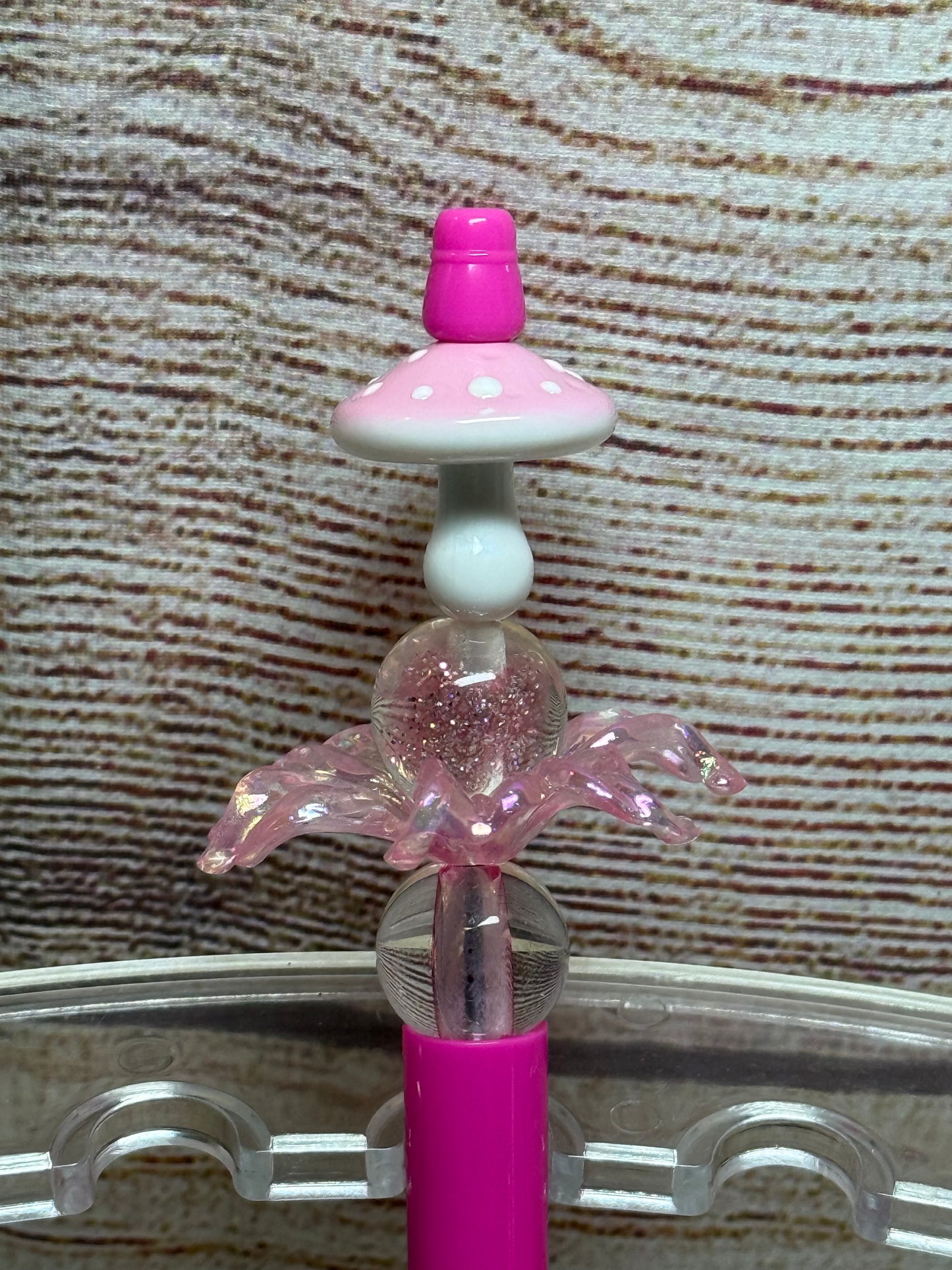 Flower & Mushroom Pens - Set of 3