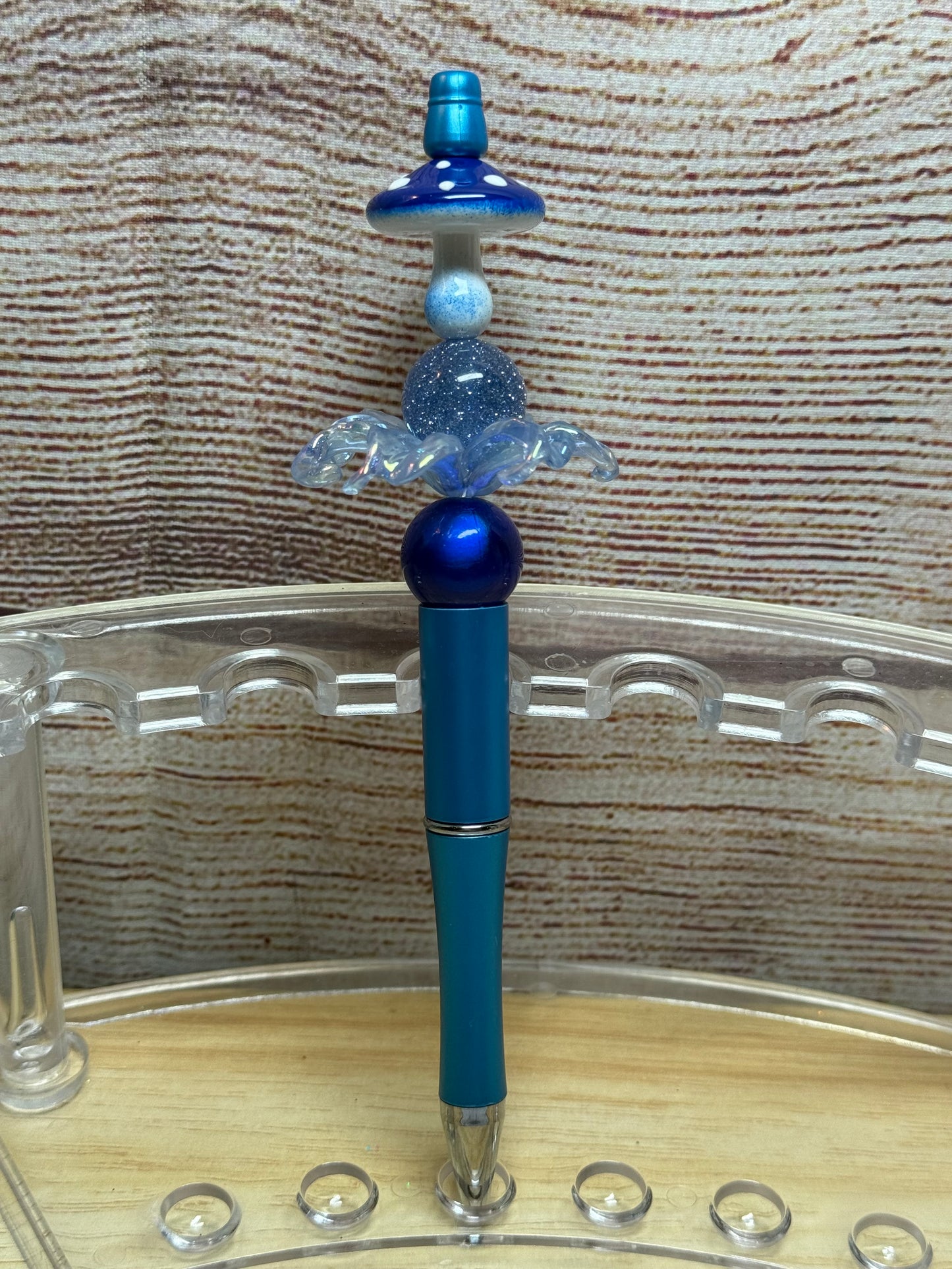 Flower & Mushroom Pens - Set of 3
