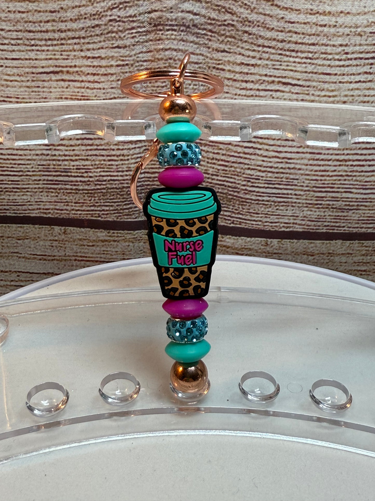 Occupation Beaded Keychains