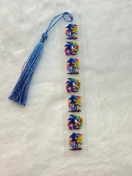 Sonic the Hedgehog bookmark