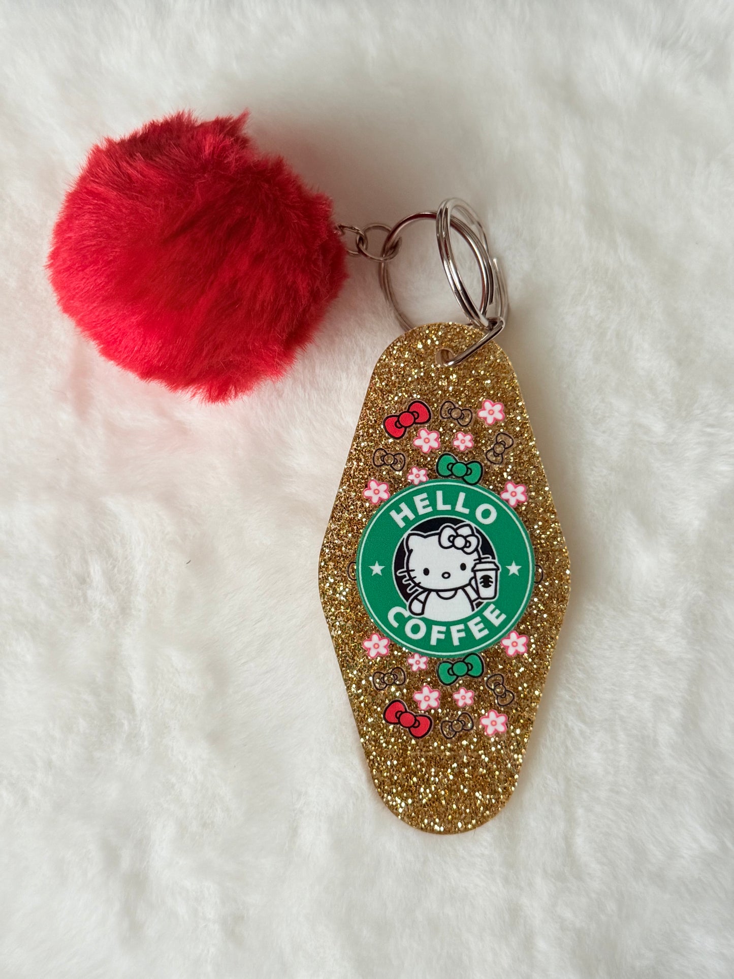 Hello Kitty Hotel Keychains
