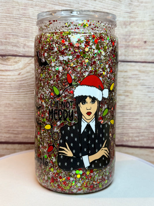 I’m Not Merry Snow Globe Tumbler