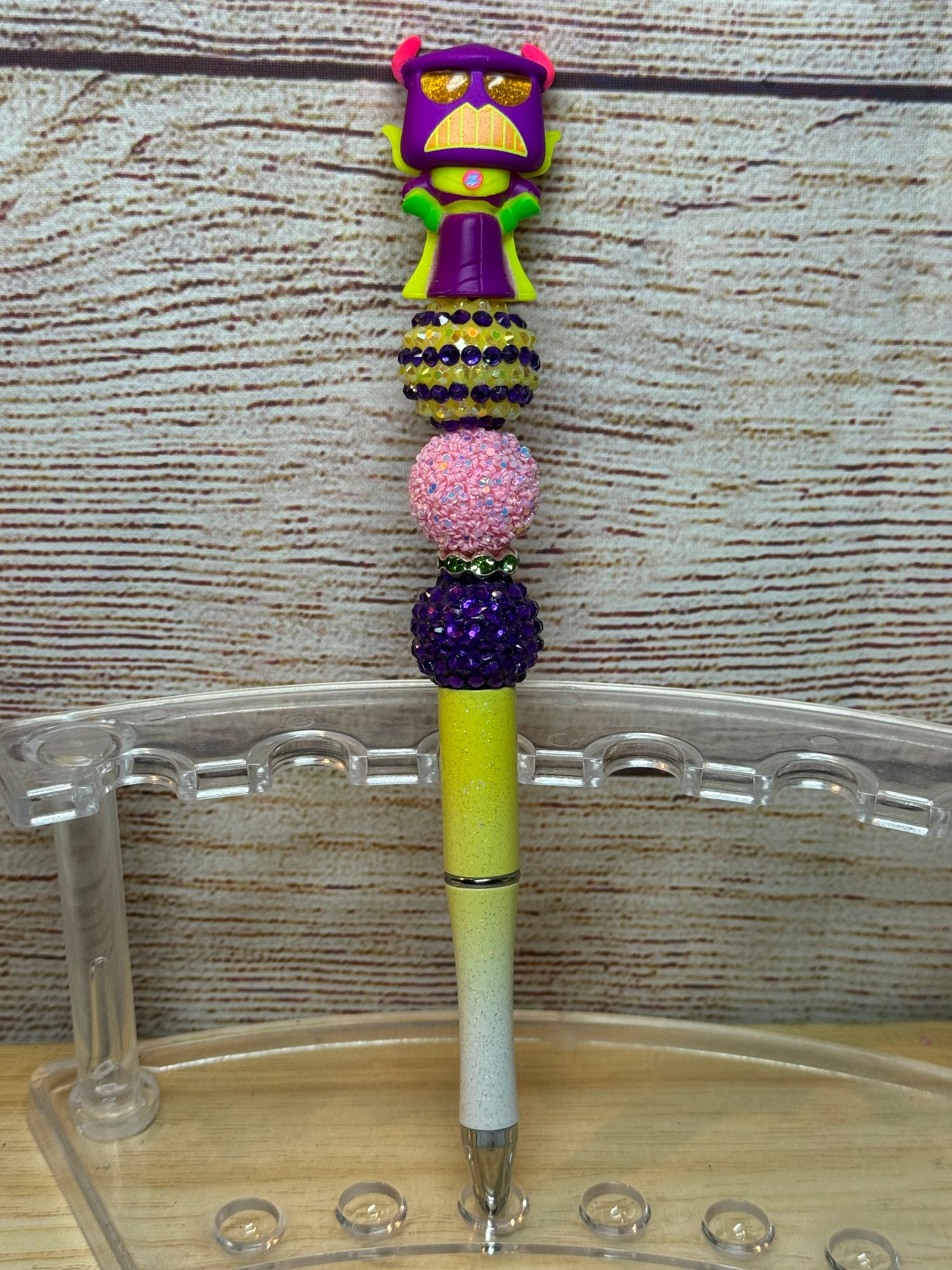 Neon Doorables Beaded Pens
