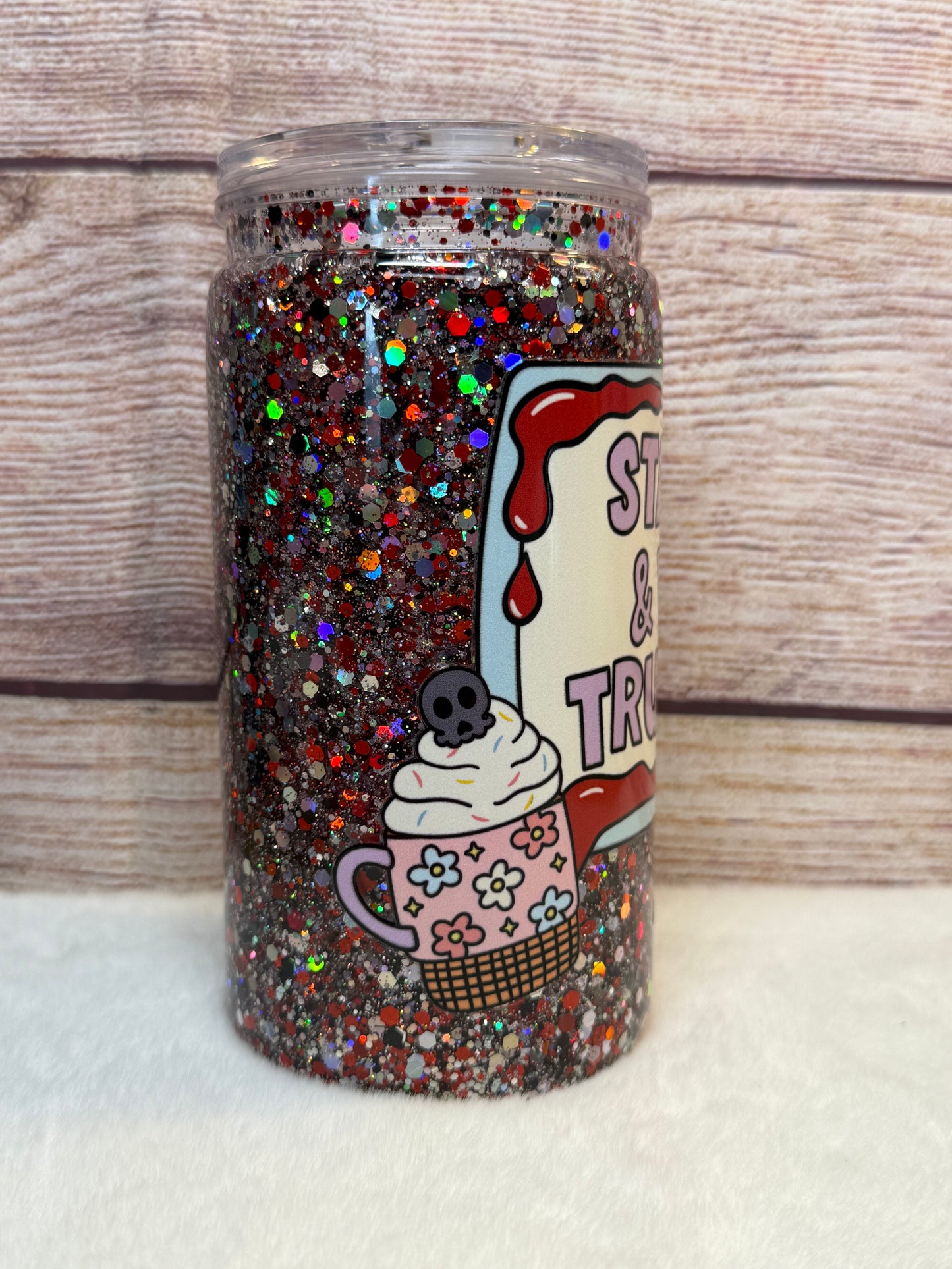 True Crime Snow Globe Tumbler