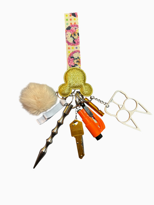 Minnie Mouse safety keychain