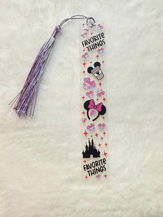Disney Favorite Things Bookmark