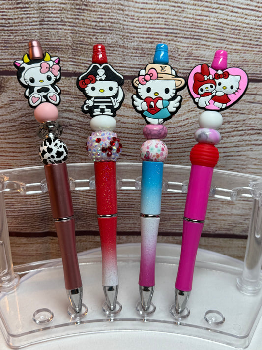 Character Beaded Pens