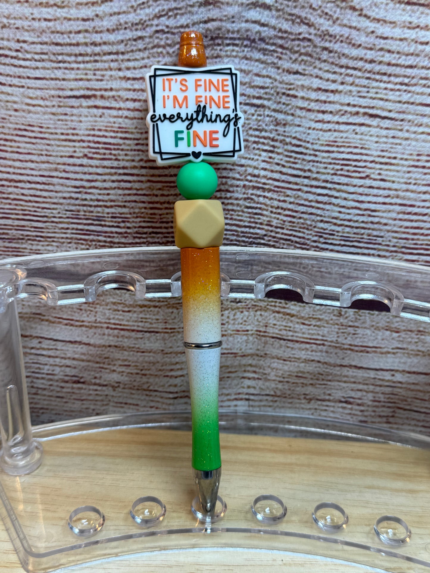 Quote Beaded Pens