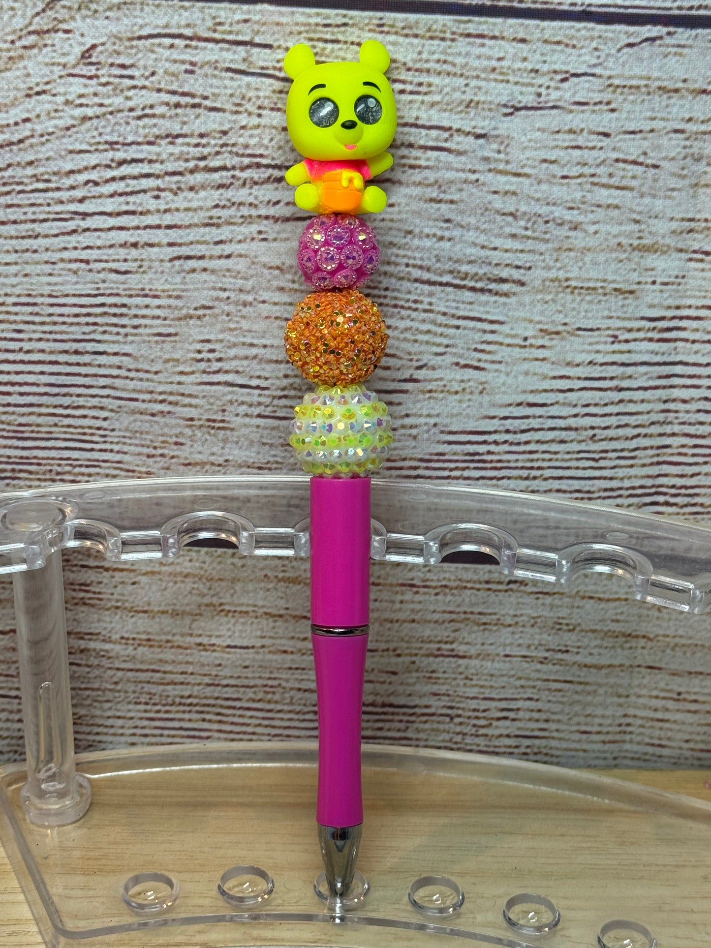 Neon Doorables Beaded Pens