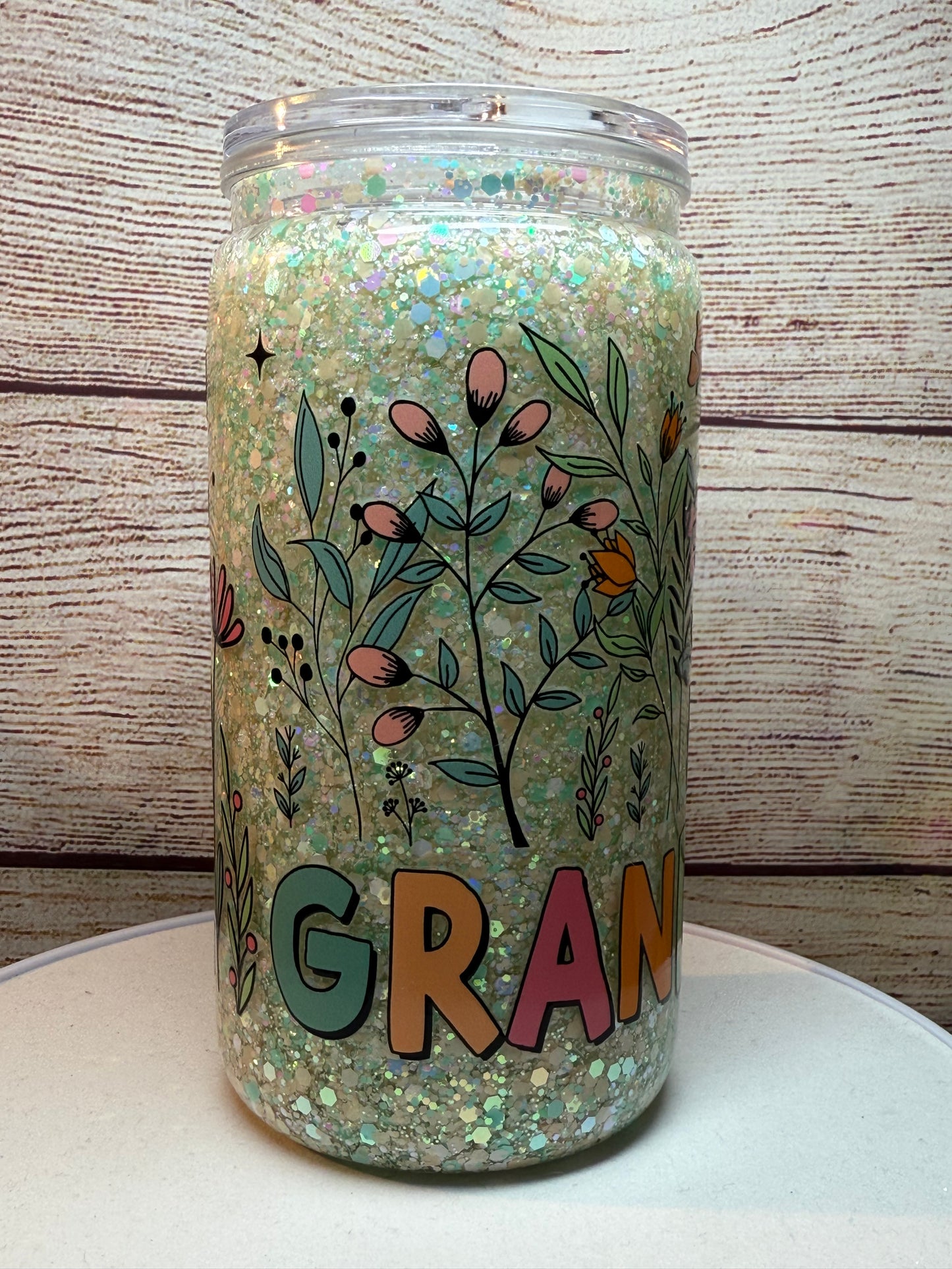 Grandma Snow Globe Tumbler