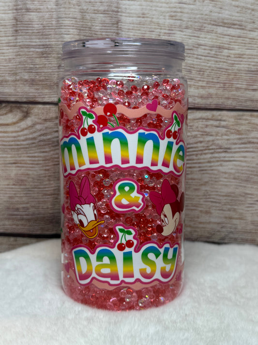 Minnie & Daisy Gemstone Tumbler