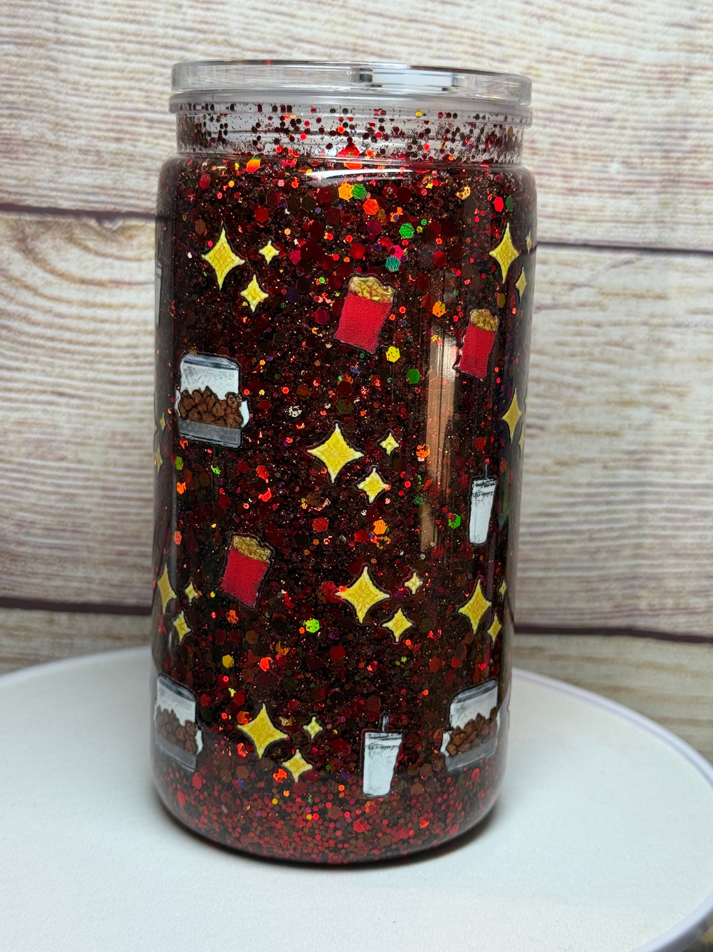 Coca-Cola 16oz snow globe tumbler