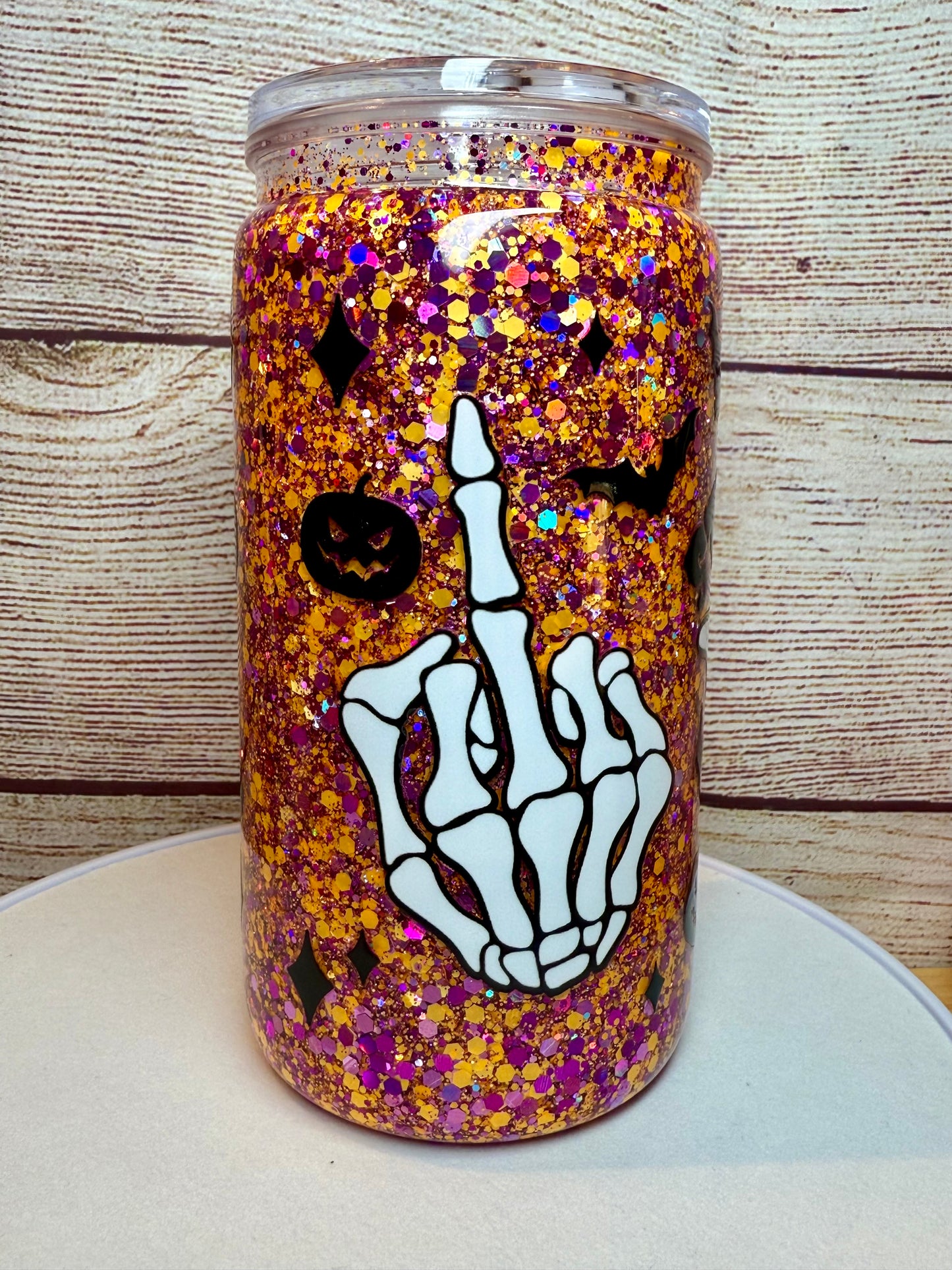 Stay Spooky Snow Globe Tumbler