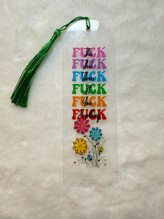 F*ck Bookmark