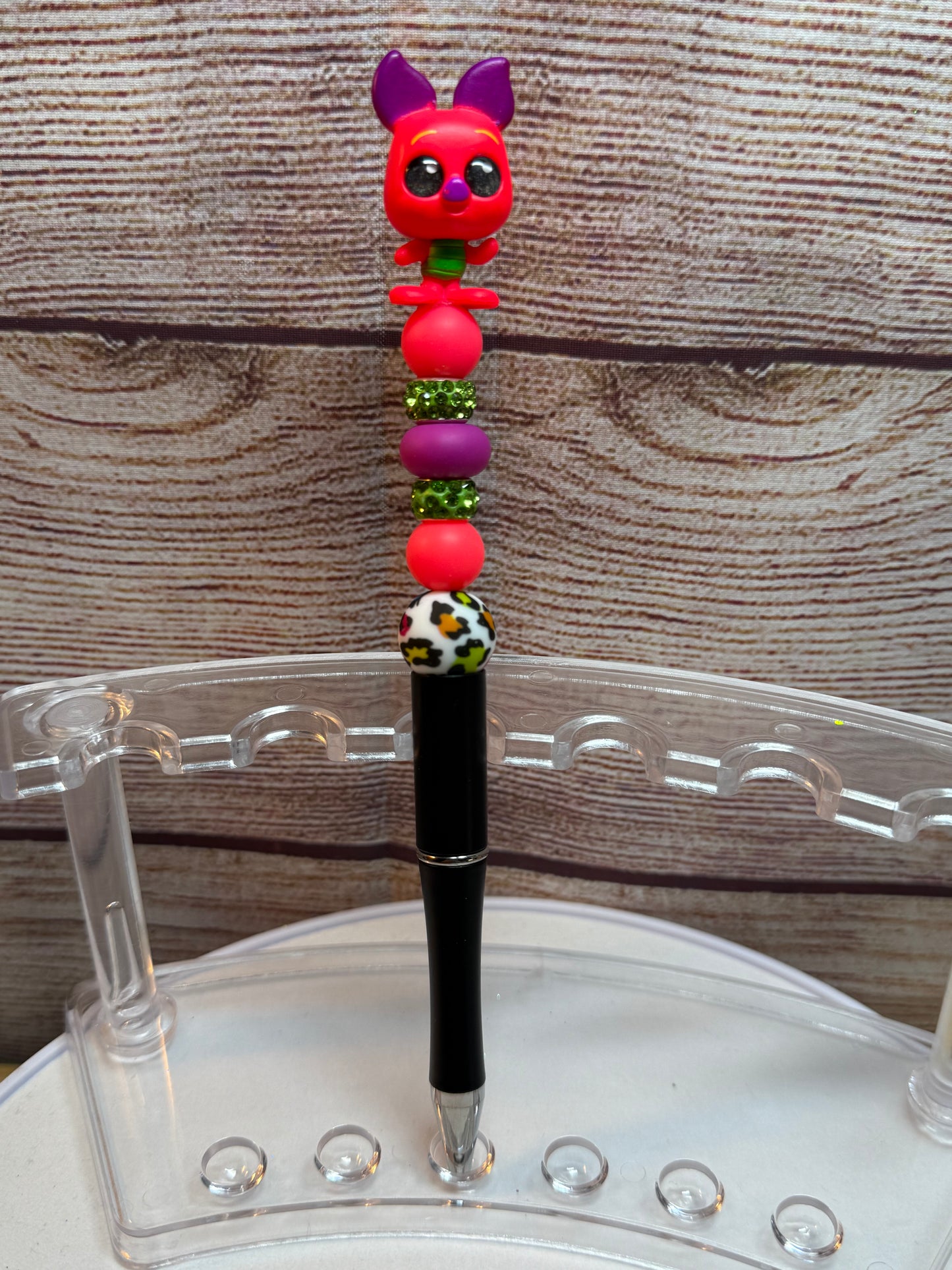 Neon Doorables Beaded Pens