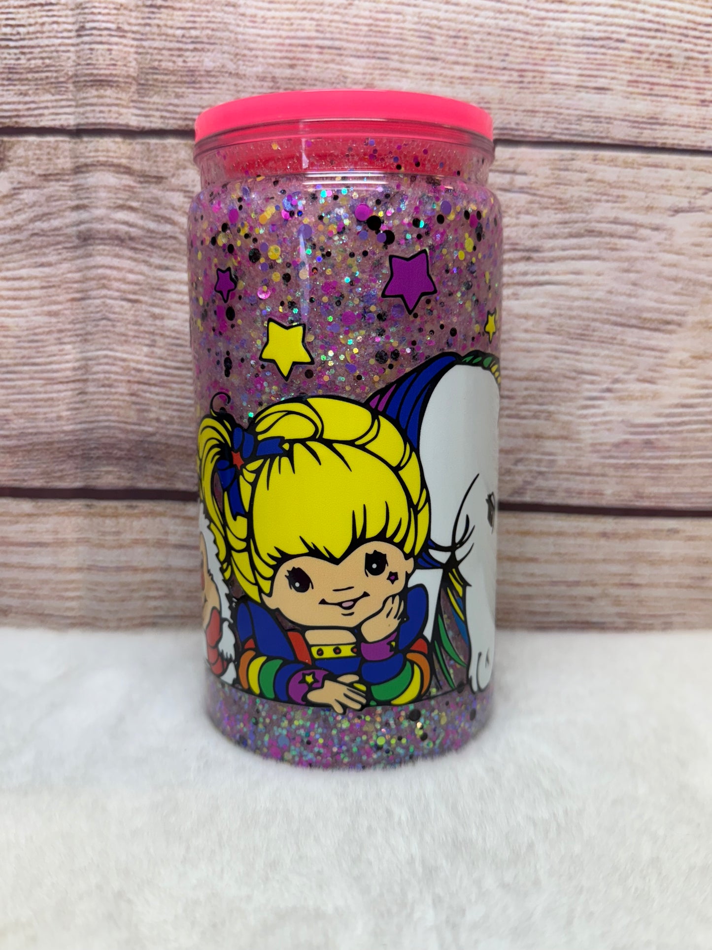 Rainbow Brite Snow Globe Tumbler