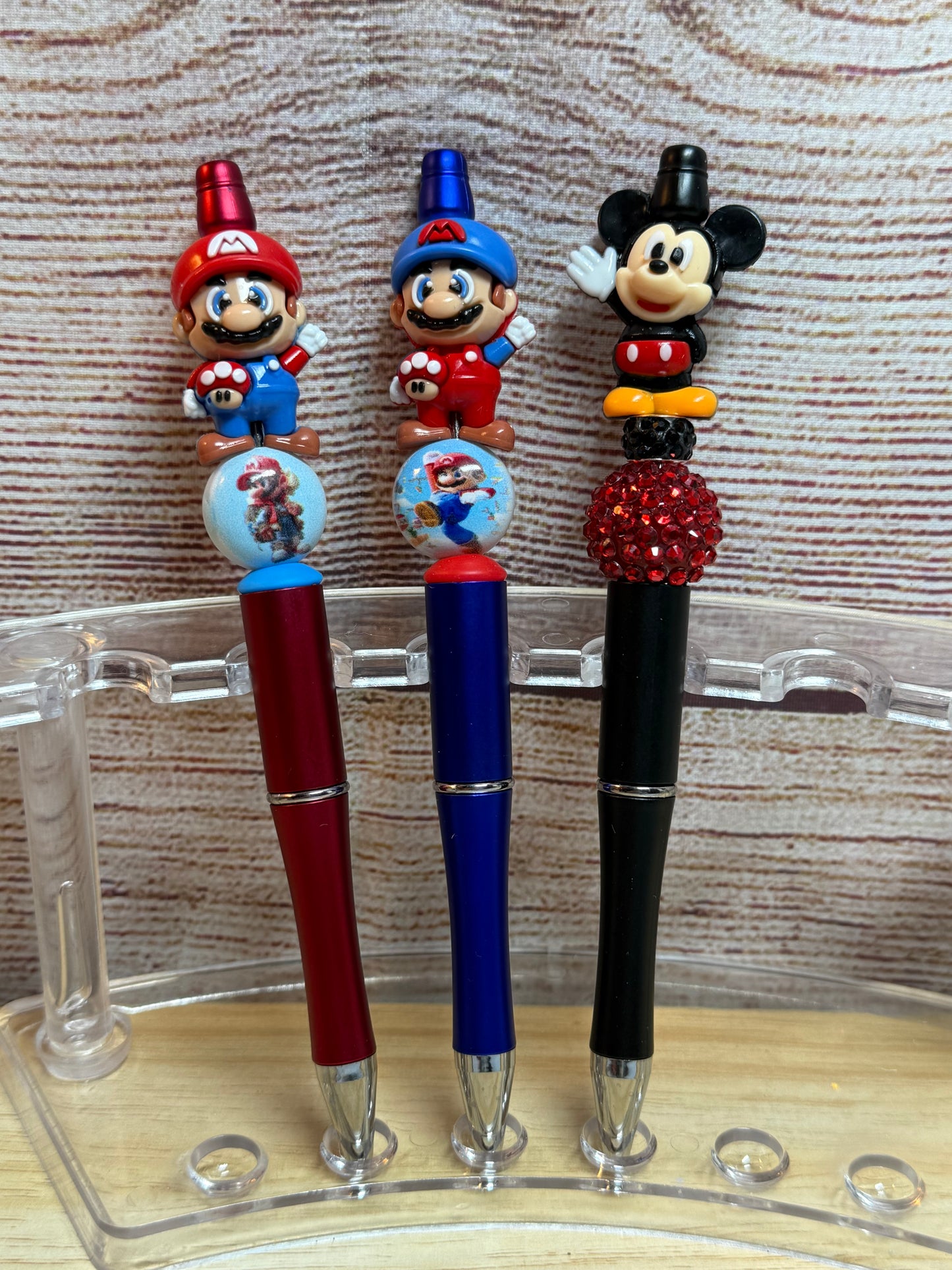 3D Character Beaded Pens