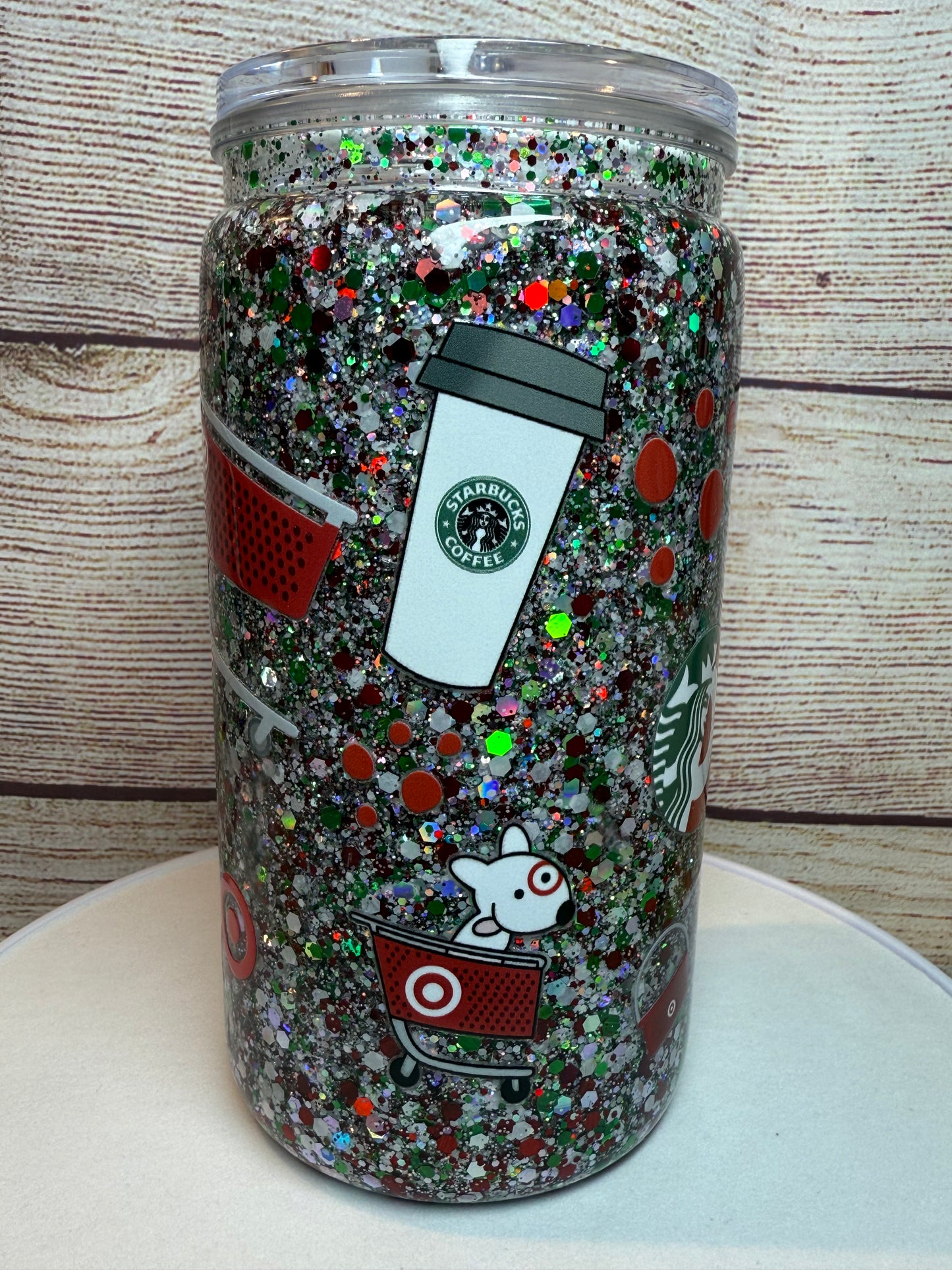 Target/Starbucks Snow Globe Tumbler