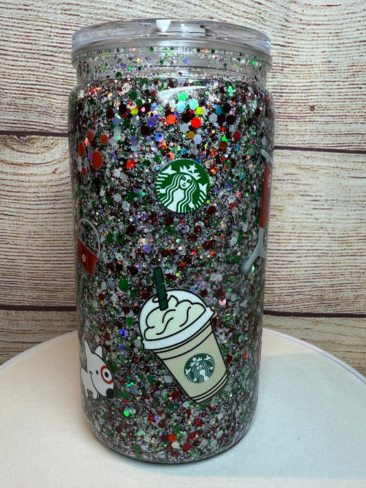 Target/Starbucks Snow Globe Tumbler