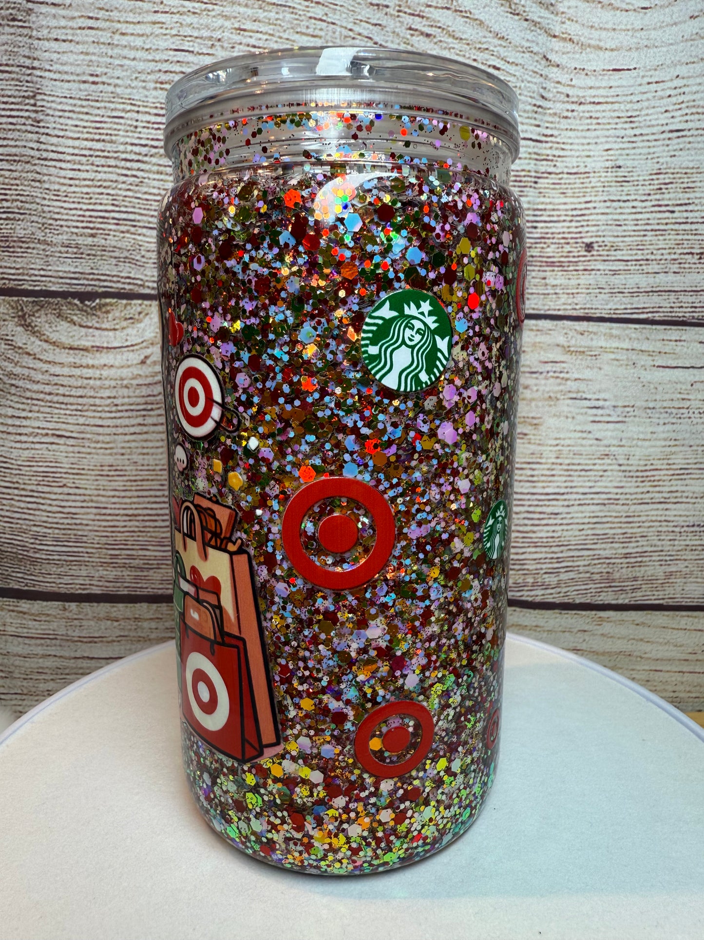 Target Pooh Snow Globe Tumbler
