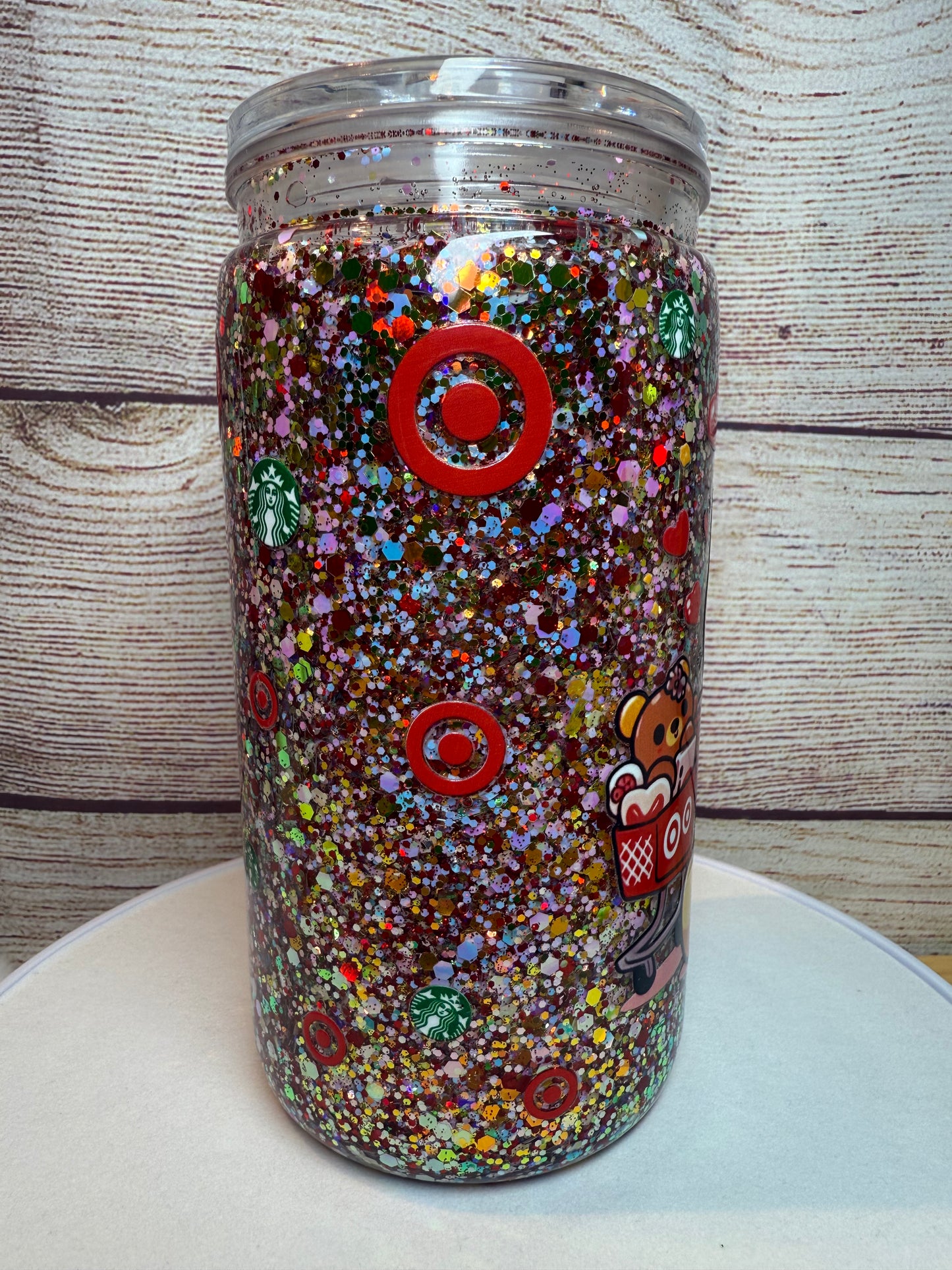 Target Pooh Snow Globe Tumbler