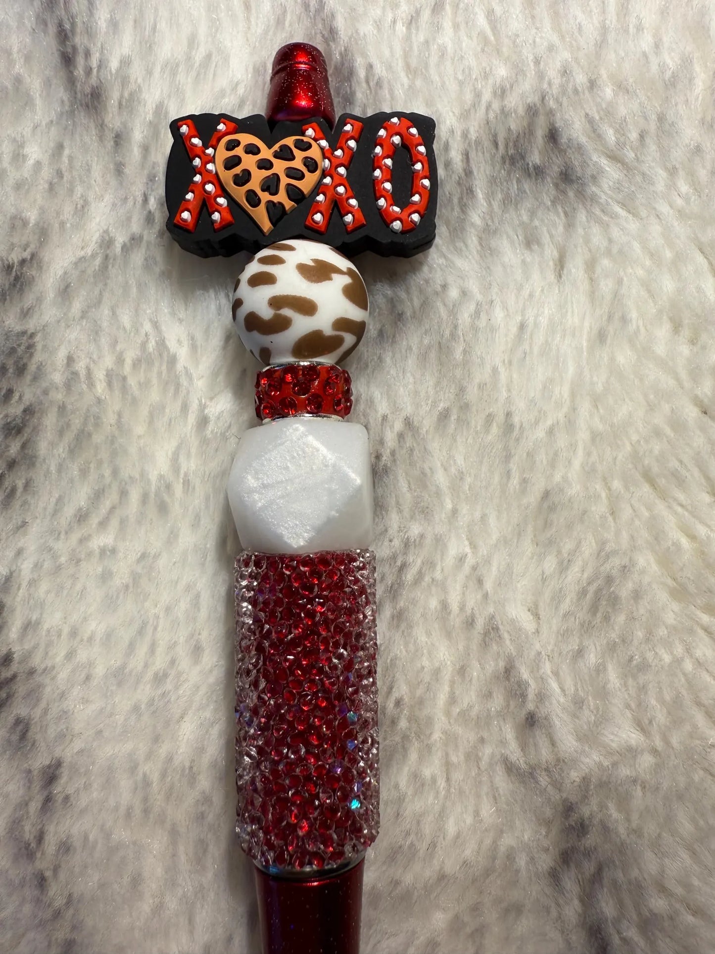 Valentine's Day Beaded Pens