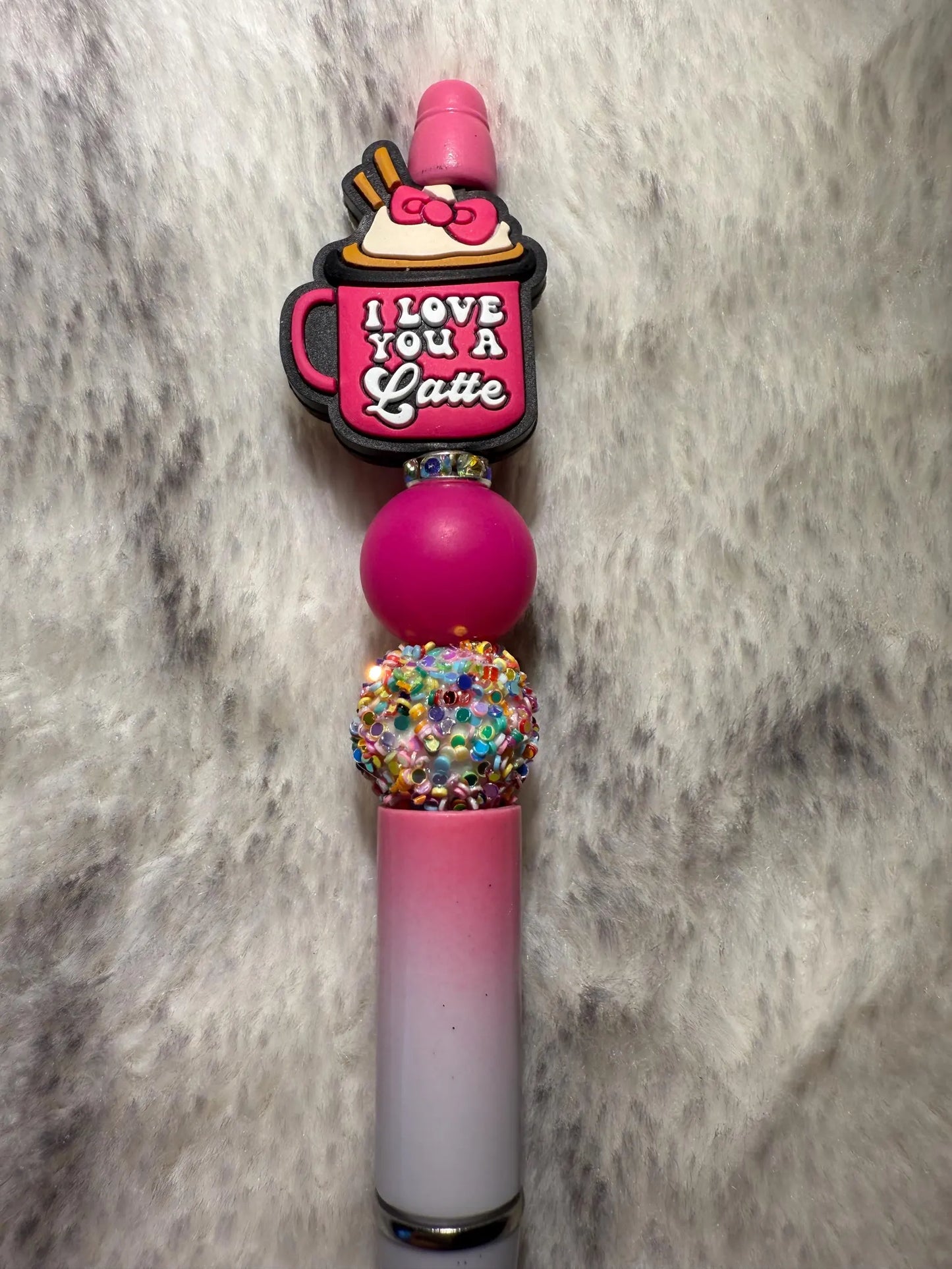 Valentine's Day Beaded Pens