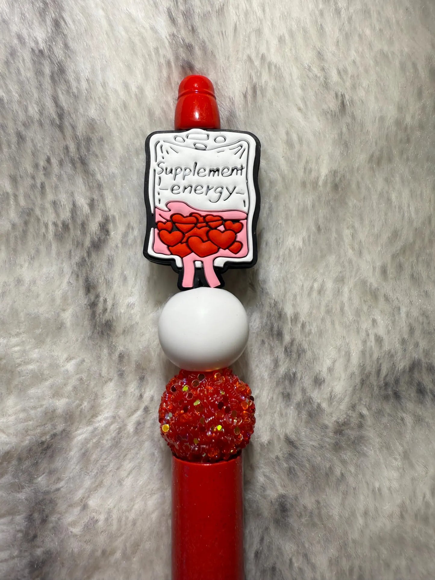 Valentine's Day Beaded Pens