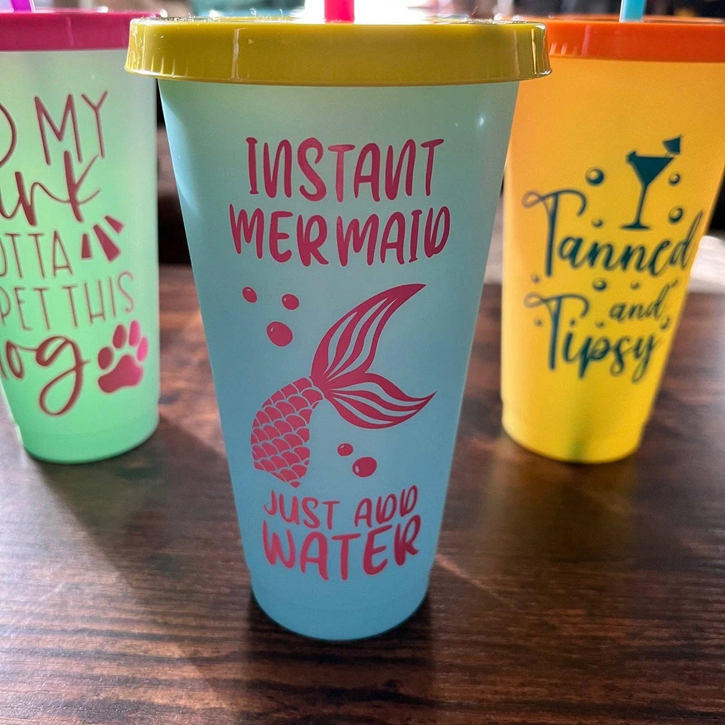 Color Changing Tumblers