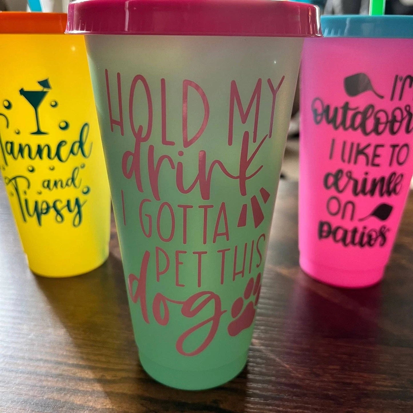 Color Changing Tumblers